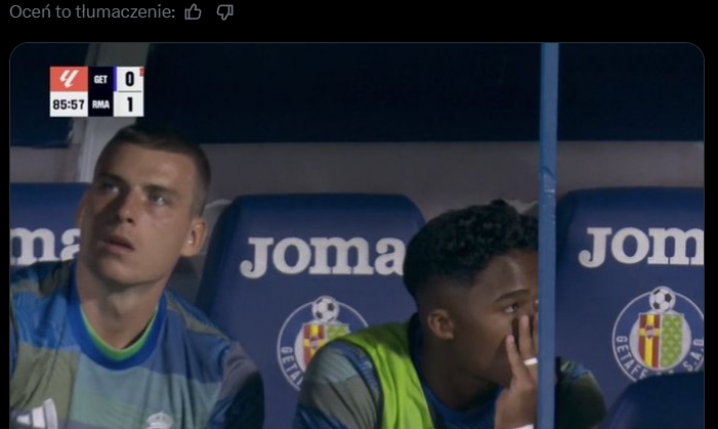 WŚCIEKŁY Endrick na ławce Realu podczas meczu Getafe, a to wszystko przez...
